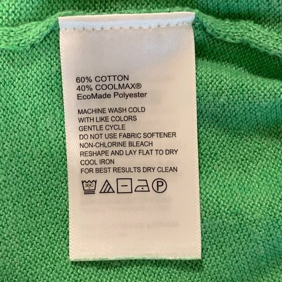 Tommy Bahama Men's IslandZone Coolside V-Neck Sweater in Cool Tide Size S - Picture 9 of 14